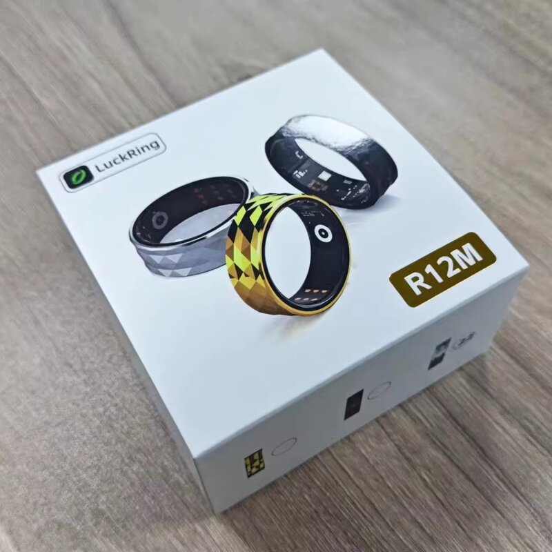 Smart Ring - Manufacturer LuckRing R12 IP68 Heart Rate Oxygen Pedometer R12M