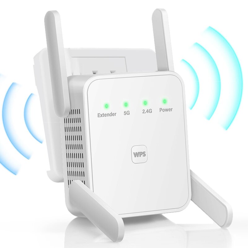 WiFi Repeater - Manufacturer 2.4GHz Signal Booster Network Amplifier Range Extender