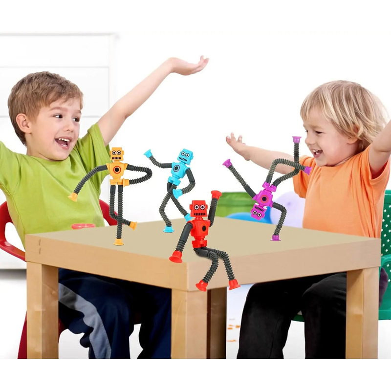 Telescopic Toy - Manufacturer Suction Cup Pipe Cartoon Parent Child Decompression