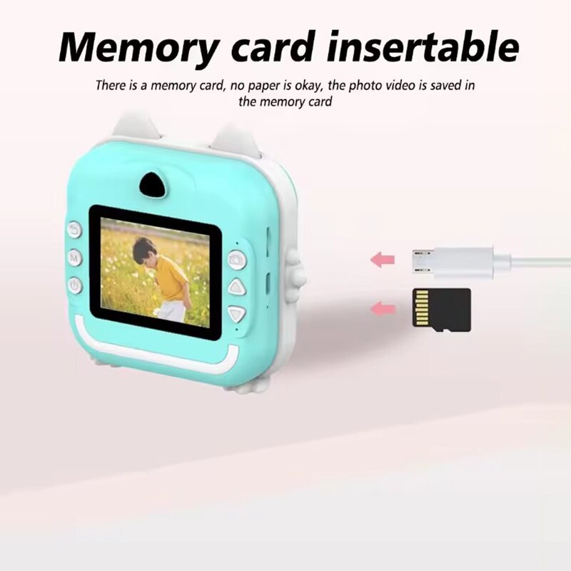 Instant Camera - Manufacturer Q5 Cute Rabbit 203DPI 2.4" Children's Printer Factory