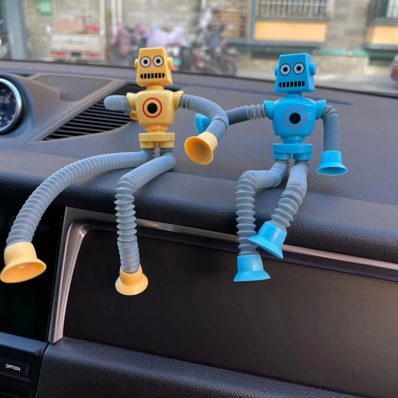 Squeeze Toy - Manufacturer Telescopic Giraffe Suction Cup Stress Relief Kids Gift