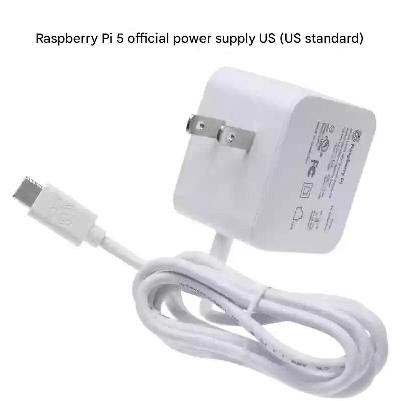 Power Supply - Manufacturer Raspberry Pi 5 Official 5V5A 27W USB-C Original Adapter
