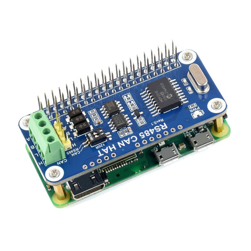 HAT - Manufacturer Raspberry Pi RS485 CAN 3.3V MCP2515 SP3485 SPI 4B/3B+/Zero