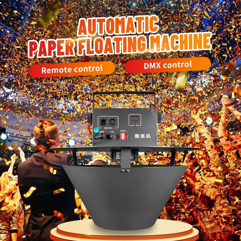Confetti Machine - Manufacturer 1500W DMX Metal Hanging Remote Falling Spreader Wedding