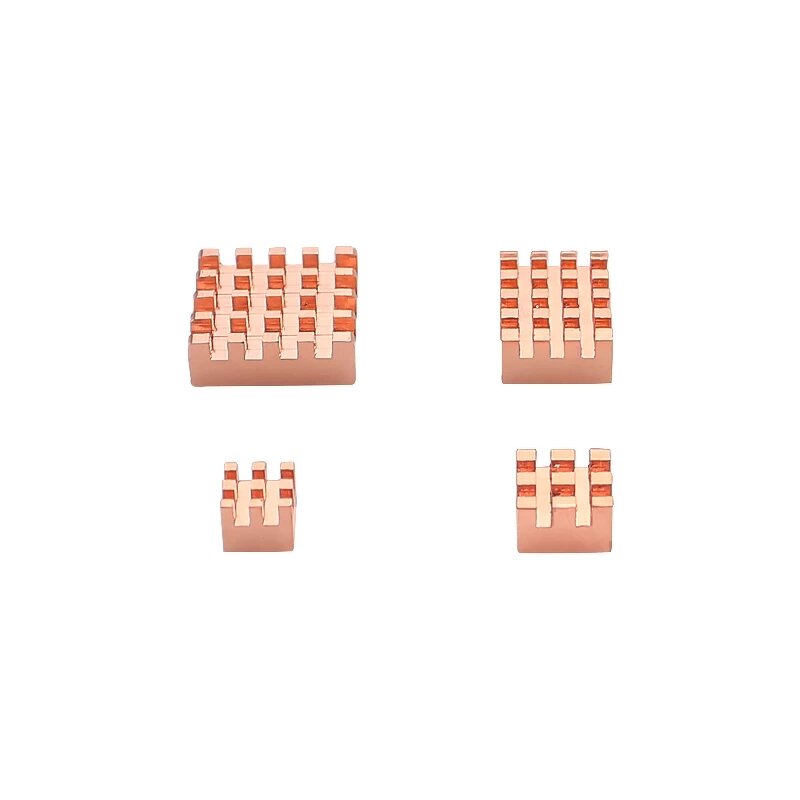 Heatsink - Manufacturer Raspberry Pi 4B Metal Copper Passive Cooling Pad Radiator
