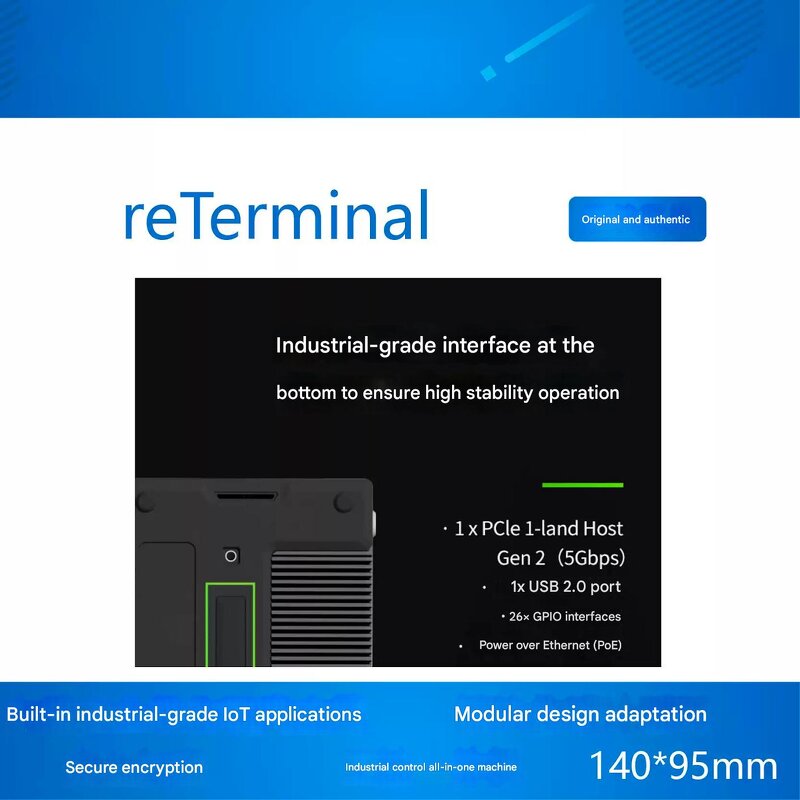 Development Board - Manufacturer reTerminal Raspberry Pi CM4 Linux 5-In Touch Industrial
