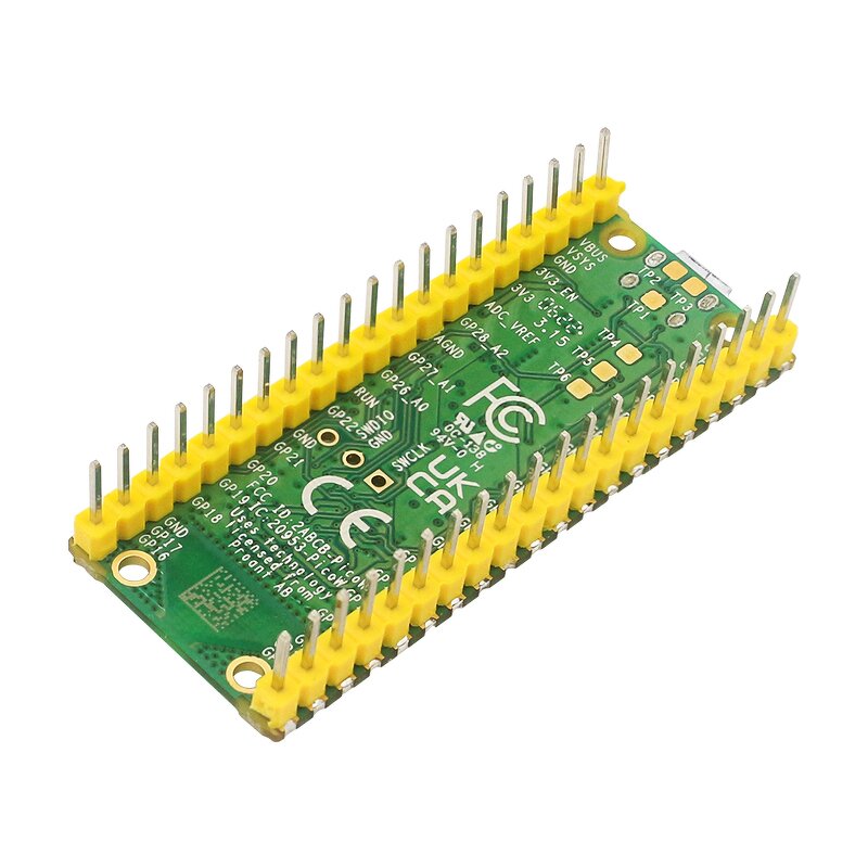 Development Board - Manufacturer Raspberry Pi Pico W WiFi RP2040 Acrylic Case GPIO
