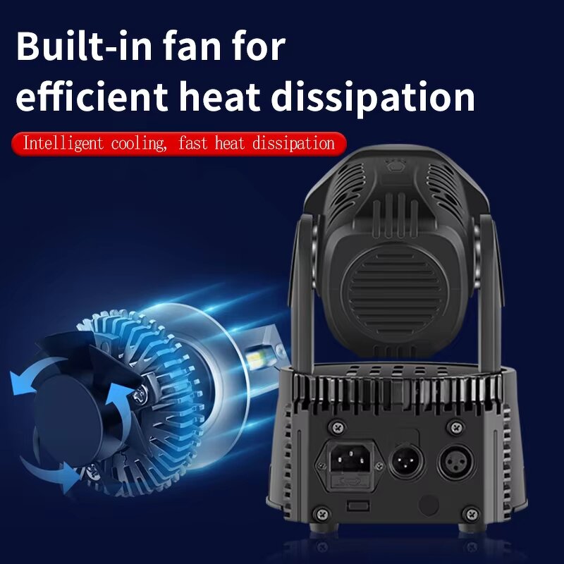 Moving Head Light - Manufacturer 7*100W RGBW LED Zoom DMX512 IP20 Metal Wedding DJ