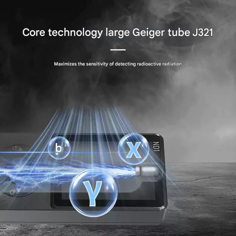 Radiation Detector - Manufacturer ND1 Nuclear Geiger Counter Household Ionizing Alarm