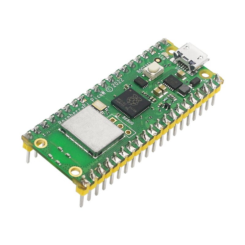 Development Board - Manufacturer Raspberry Pi Pico W WiFi RP2040 Acrylic Case GPIO
