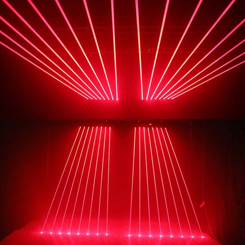 Laser Light - Manufacturer Eight-Eye RGB LED Aluminum Alloy Premium Stage Spotlight