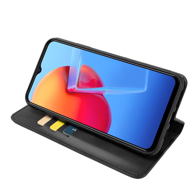 Phone Case - Manufacturer VIVO Y51 2020 India Wallet Case Calfskin PU Magnetic Fast