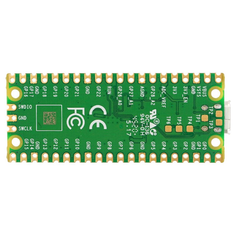 Development Board - Manufacturer Raspberry Pi Pico RP2040 Cortex M0+ GPIO USB Cable