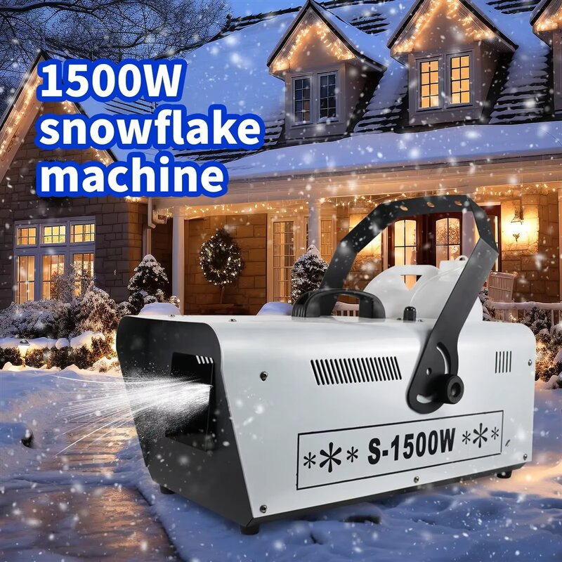 Snow Machine - Manufacturer 1500W/2000W Rotating Metal Remote Electric Festive Events