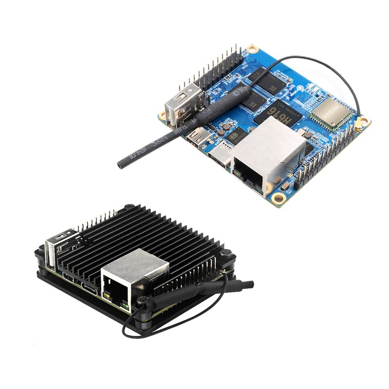 Development Board - Manufacturer Orange Pi Zero 2 1GB H616 BT WiFi IR Case Power HDMI