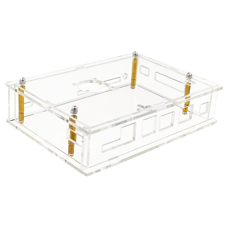 Acrylic Case - Manufacturer Banana Pi BPI-F3 Clear Transparent Shell Optional Cooling Fan