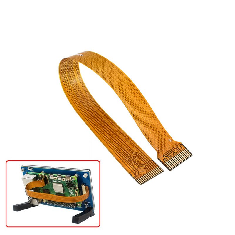 FPC Cable - Manufacturer Raspberry Pi 5 15Pin-22Pin DSI Flexible Flat Connection Line