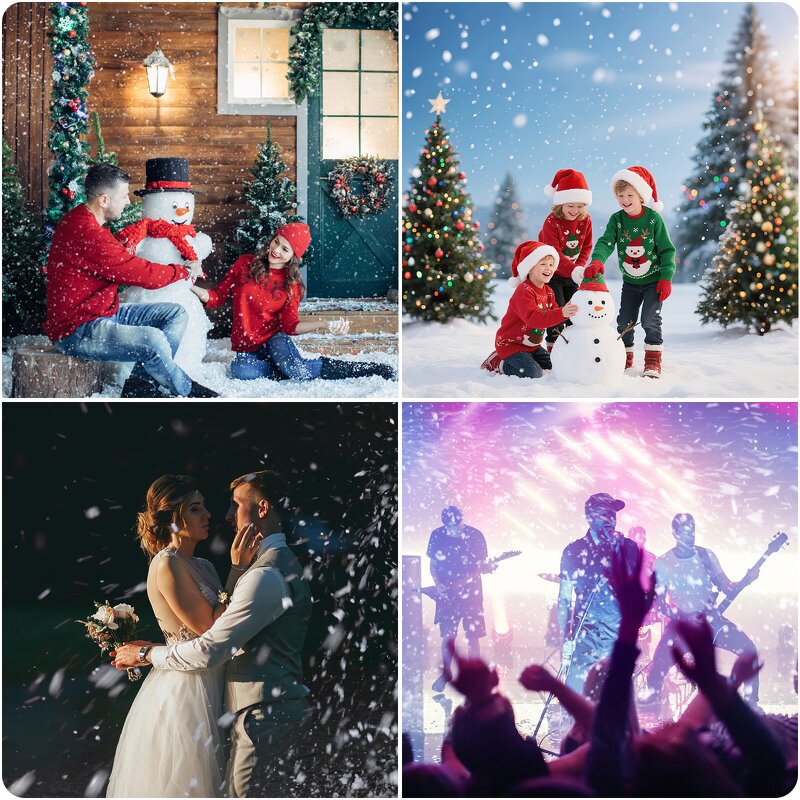 Snow Machine - Manufacturer Paton 3000W DMX512 Aluminum Silent Manual Party Stage