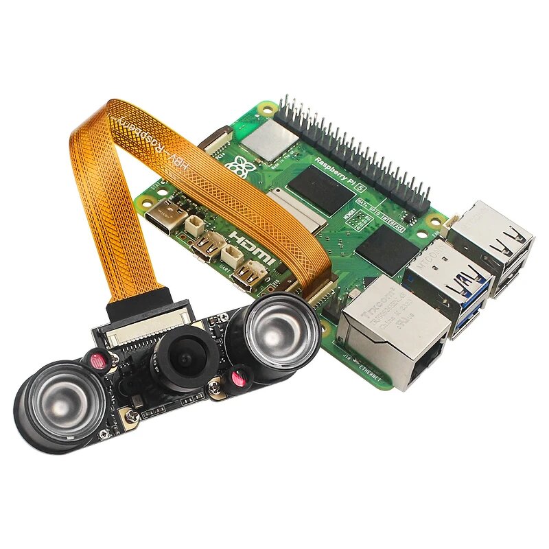 Camera Module - Manufacturer Raspberry Pi 5 5MP OV5647 1080P CSI IR-CUT FF/MF Zero