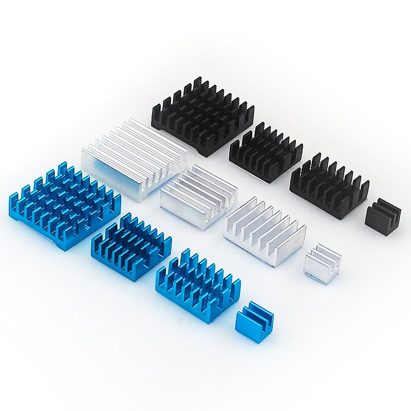 Heatsink Set - Manufacturer Raspberry Pi 5 Aluminum Alloy CPU Cooling Dissipation Set