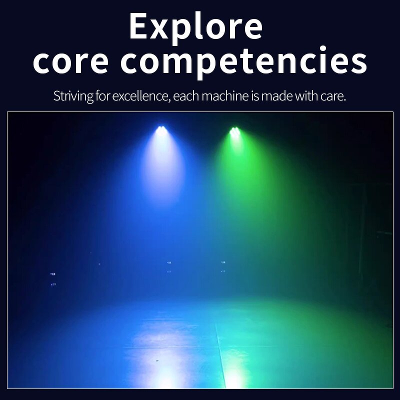 Moving Head Light - Manufacturer Mini Eye 7x40w RGBW 4in1 DMX Zoom LED Wash Party Club