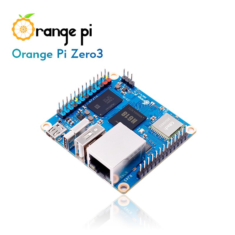Development Board - Manufacturer Orange Pi Zero 3 4GB H618 WiFi5+BT5.0 Gigabit Android