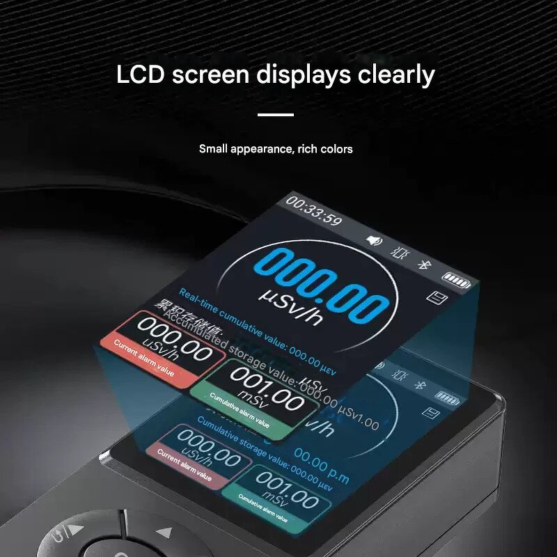 Radiation Detector - Manufacturer ND1 Nuclear Geiger Counter Household Ionizing Alarm