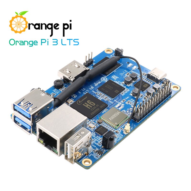 Development Board - Manufacturer Orange Pi 3 LTS 2GB LPDDR3 8GB EMMC Android 7.0