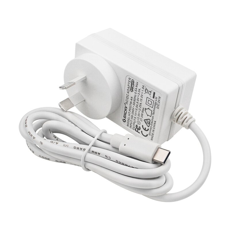 Power Adapter - Manufacturer Raspberry Pi 5 AU Plug 5.1V5A 27W Australia/New Zealand