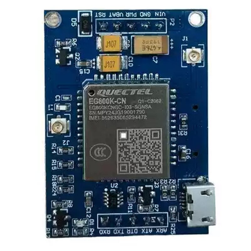 Test Board - Manufacturer Quectel EG800K-EU 4G CAT1 EU Compatible EC800M Module