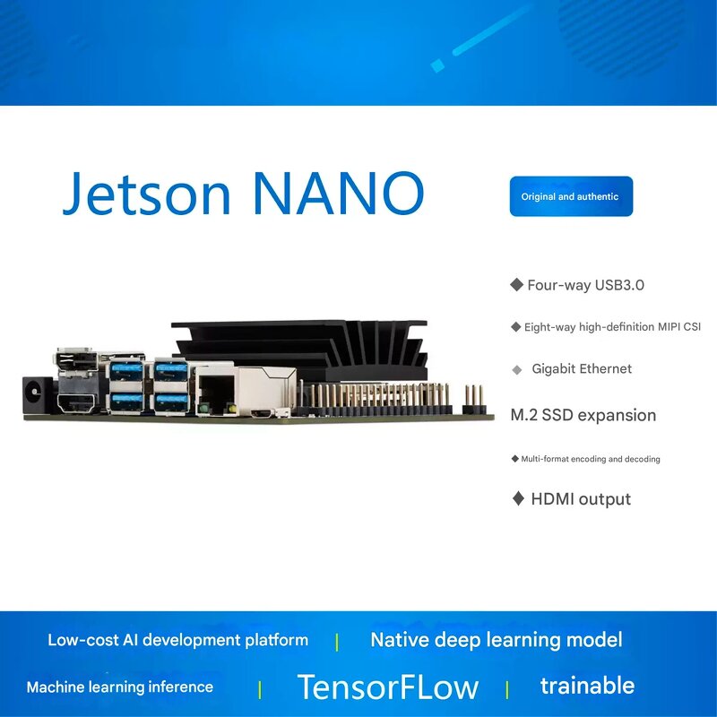 Development Board - Manufacturer Jetson NANO AI NVIDIA Deep Learning Spot Supply