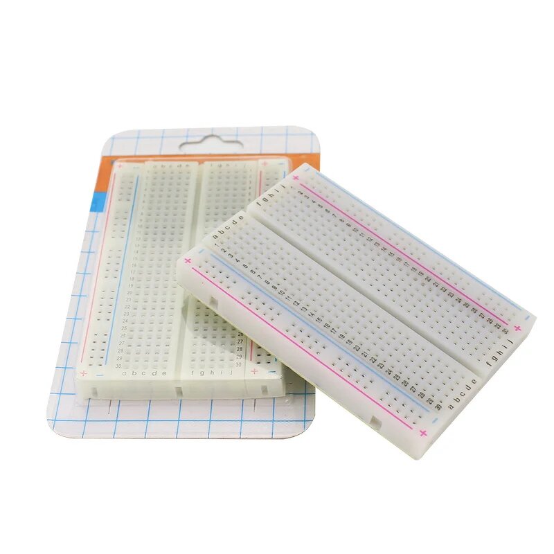 Breadboard - Manufacturer 400 Points Solderless PCB Self-adhesive Prototype Pi 3/4