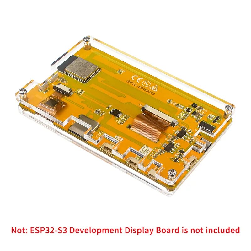 Acrylic Case - Manufacturer ESP32-S3 4.3" 800*480 LVGL HMI 8M PSRAM 16M Flash