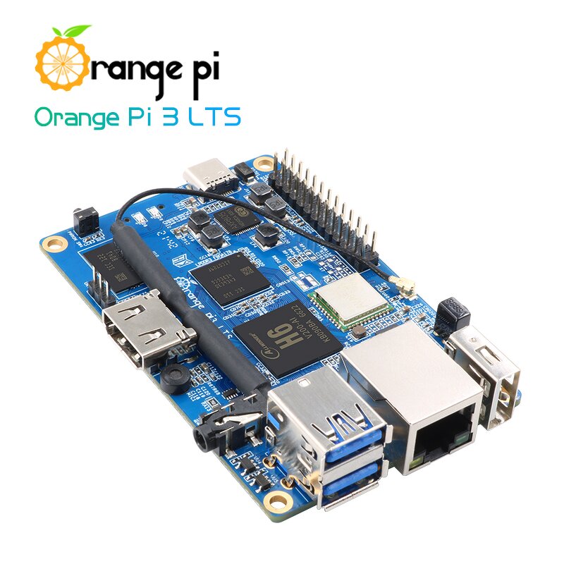 Development Board - Manufacturer Orange Pi 3 LTS 2GB LPDDR3 8GB EMMC Android 7.0