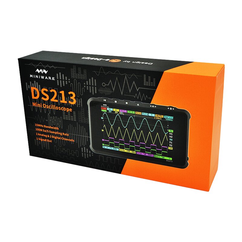 Oscilloscope - Manufacturer DS213 Handheld Quad Channel 15MHz Analog Automotive Repair
