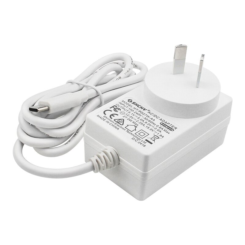 Power Adapter - Manufacturer Raspberry Pi 5 AU Plug 5.1V5A 27W Australia/New Zealand