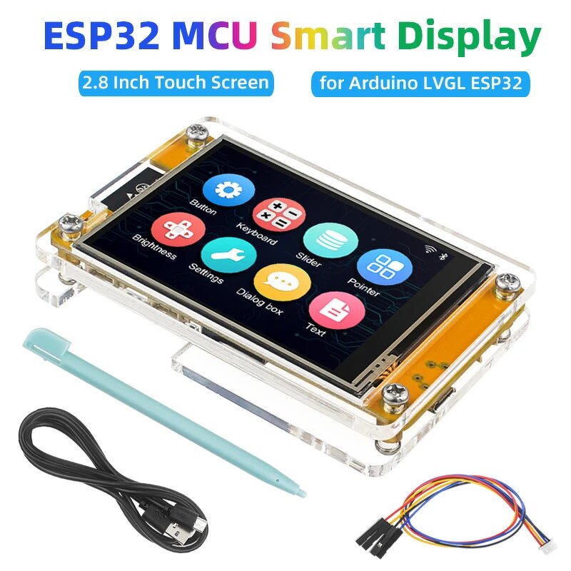 Development Board - Manufacturer ESP32 2.8" Smart Display WROOM WiFi BT TFT Case LVGL
