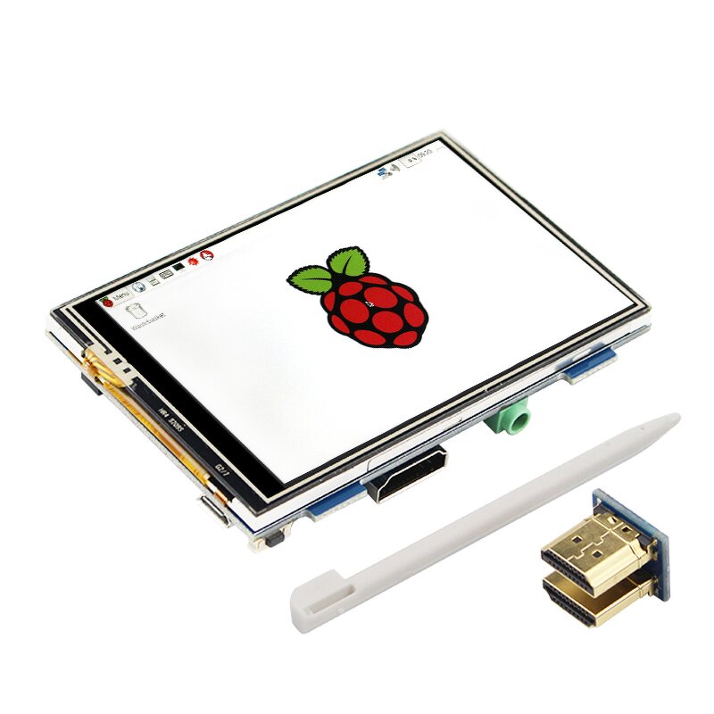 Touchscreen - Manufacturer Raspberry Pi 4B 3.5" 480x320/1920x1080 LCD High Resolution