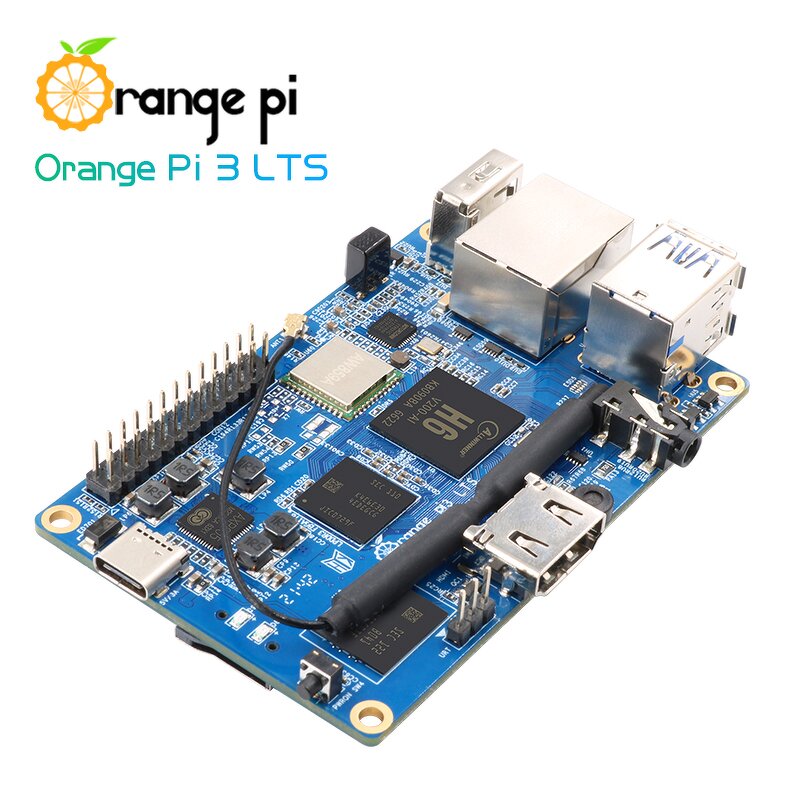 Development Board - Manufacturer Orange Pi 3 LTS 2GB LPDDR3 8GB EMMC Android 7.0