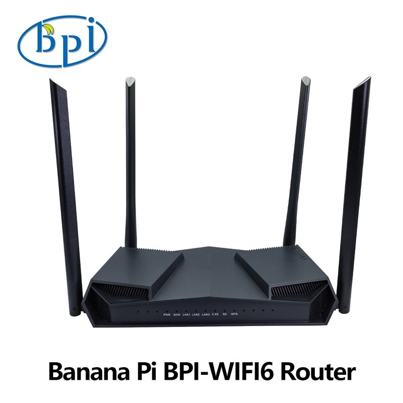 Development Board - Manufacturer Banana Pi BPI-WiFi6 OpenWRT TR6560+TR5220 5GE PHY MAC