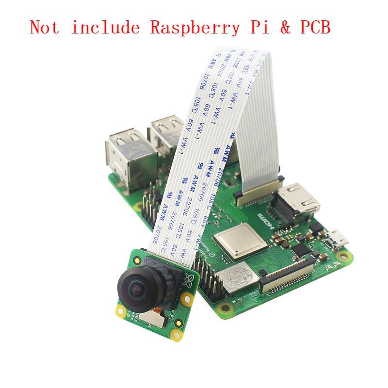 Camera Module - Manufacturer Raspberry Pi 8MP IMX219 160° V2 3280x2464 4B/3B+/3