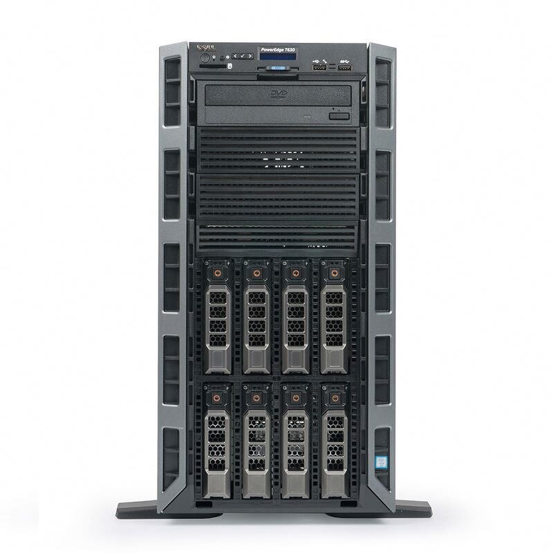 Server Case - Manufacturer T630 Tower Network 8 Bay SSD 2TB SAS LFF