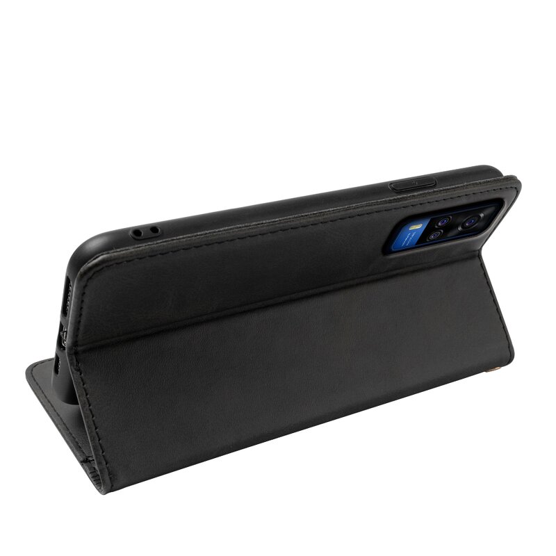 Phone Case - Manufacturer VIVO Y51 2020 India Wallet Case Calfskin PU Magnetic Fast