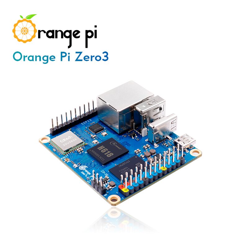 Development Board - Manufacturer Orange Pi Zero 3 4GB H618 WiFi5+BT5.0 Gigabit Android