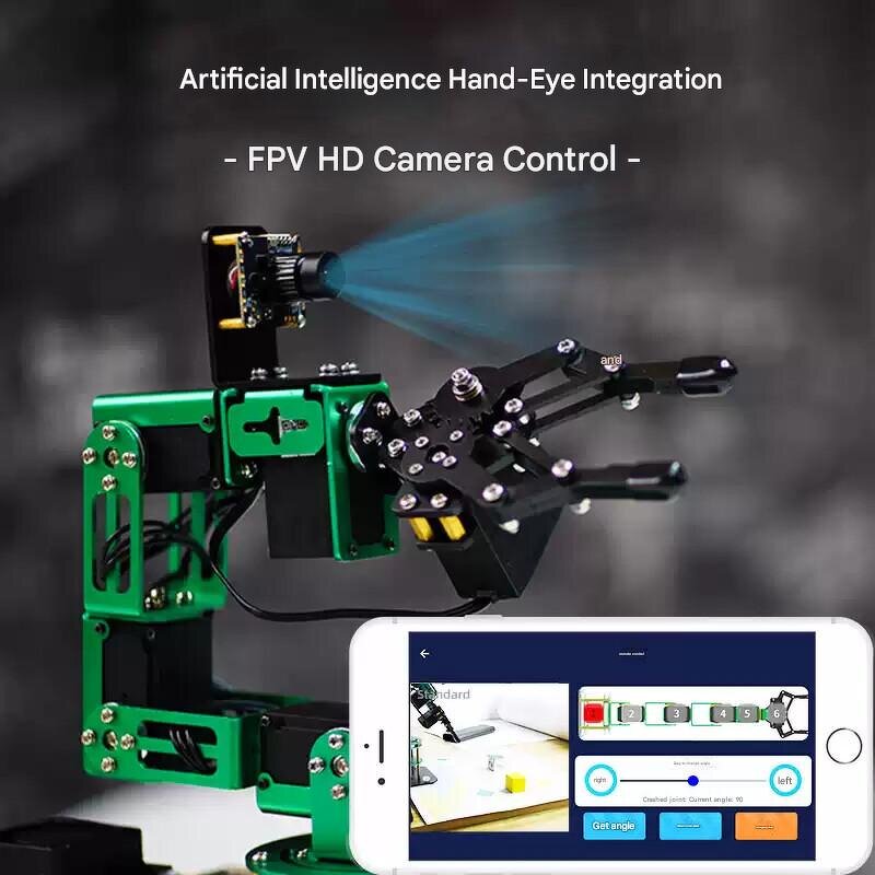 Robotic Arm - Manufacturer DRFBOT JETSON NANO AI Visual ROS Open Source Programming