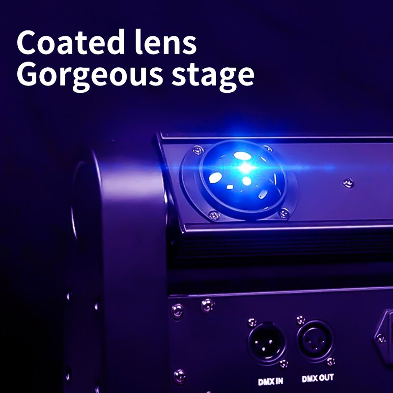 Laser Light - Manufacturer Eight-Eye RGB LED Aluminum Alloy Premium Stage Spotlight