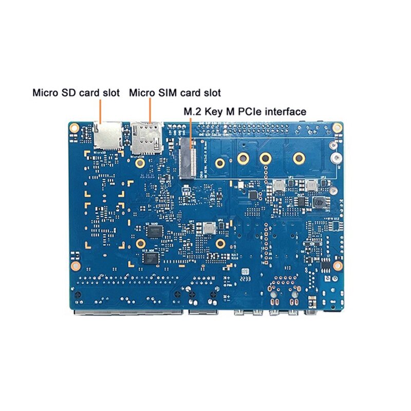 Development Board - Manufacturer Banana Pi BPI-R3 MT7986 2G DDR 8G eMMC POE EC25 LTE 4G