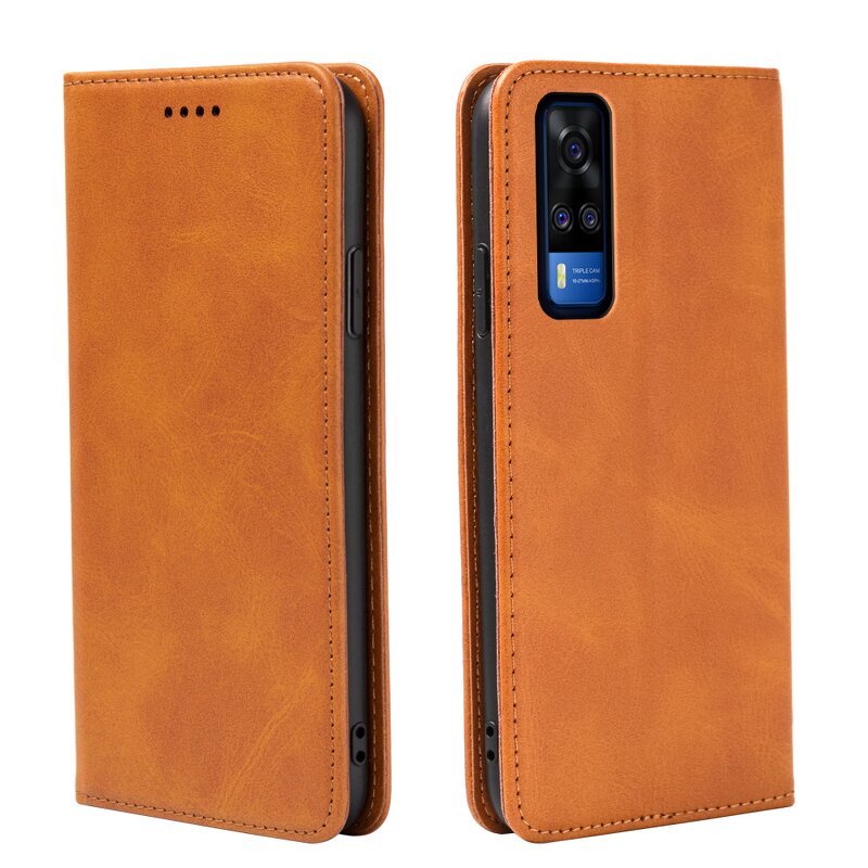 Phone Case - Manufacturer VIVO Y51 2020 India PU Leather Wallet Magnetic Flip Fast
