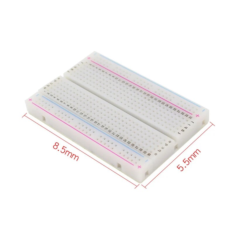 Breadboard - Manufacturer 400 Points Solderless PCB Self-adhesive Prototype Pi 3/4