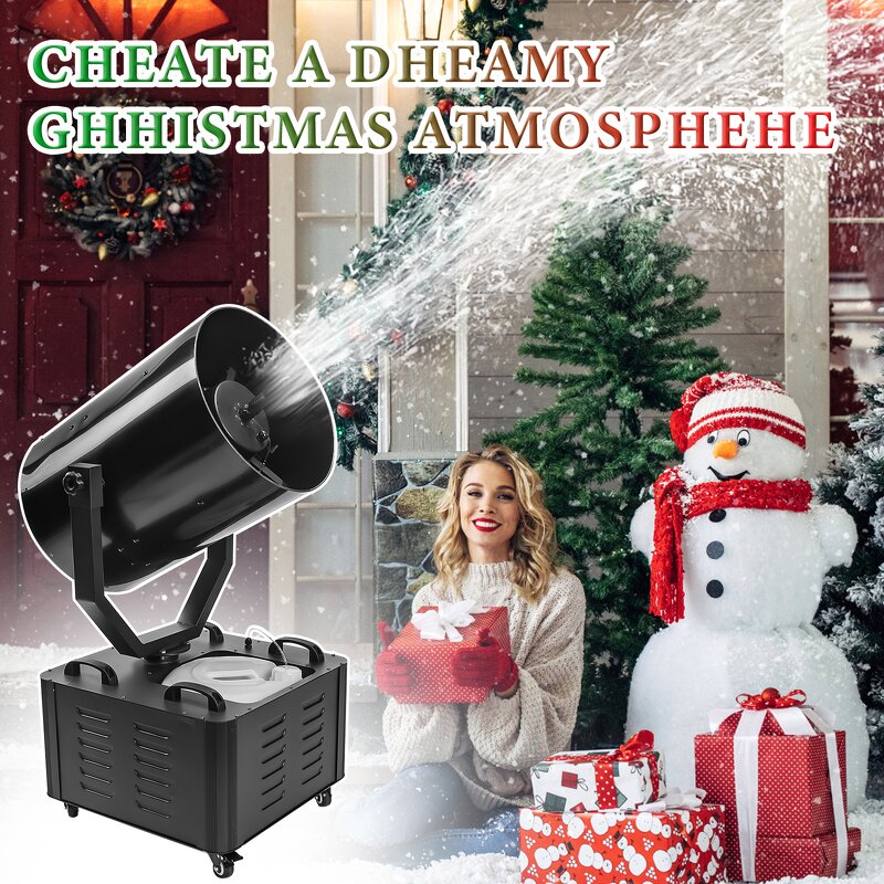 Snow Machine - Manufacturer Paton 3000W DMX512 Aluminum Silent Manual Party Stage